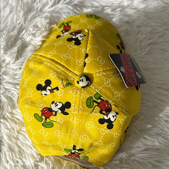 Gucci Kids Yellow Mickey Mouse Hat - Picture 2 of 7